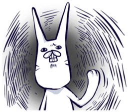 David of rabbit sticker #4847337