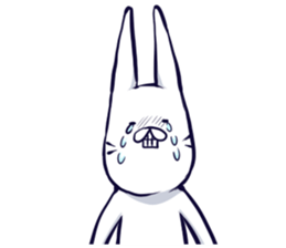 David of rabbit sticker #4847340