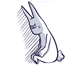 David of rabbit sticker #4847342