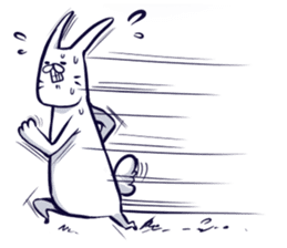 David of rabbit sticker #4847345