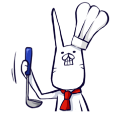 David of rabbit sticker #4847352