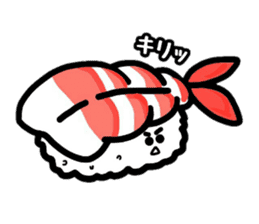 Talking Sushi sticker #4847441