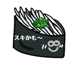 Talking Sushi sticker #4847465