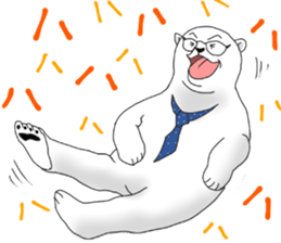 The polar bear which functions sticker #4847778