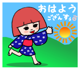 IWATE-WARASHICO&KAPPARO in Japan Ver.2 sticker #4847848