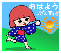 IWATE-WARASHICO&KAPPARO in Japan Ver.2 sticker #4847848