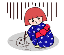 IWATE-WARASHICO&KAPPARO in Japan Ver.2 sticker #4847849