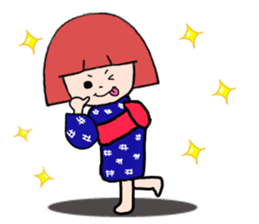 IWATE-WARASHICO&KAPPARO in Japan Ver.2 sticker #4847871