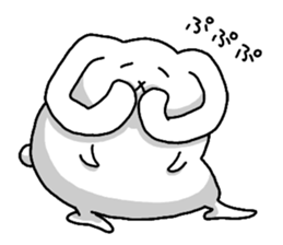 Excuse me, I am a rabbit! PART8 sticker #4848161