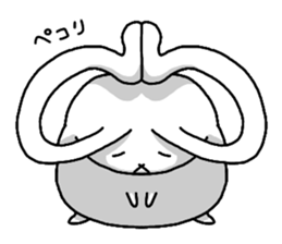 Excuse me, I am a rabbit! PART8 sticker #4848166