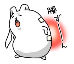 Excuse me, I am a rabbit! PART8 sticker #4848181