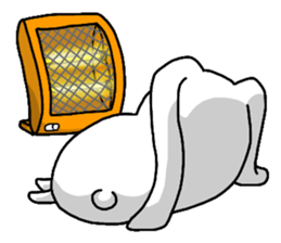 Excuse me, I am a rabbit! PART8 sticker #4848183