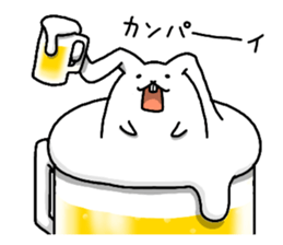 Excuse me, I am a rabbit! PART8 sticker #4848184