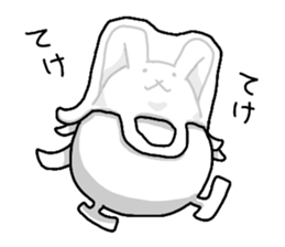 Excuse me, I am a rabbit! PART8 sticker #4848193