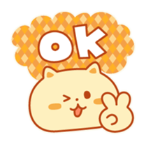 Autum color Kitty sticker #4848295