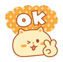 Autum color Kitty sticker #4848295