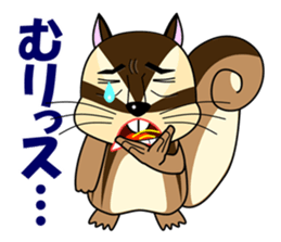 Puns zoo of the human face animals. sticker #4849006