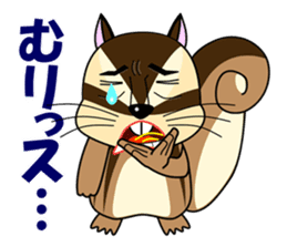 Puns zoo of the human face animals. sticker #4849006