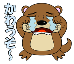 Puns zoo of the human face animals. sticker #4849007