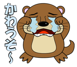 Puns zoo of the human face animals. sticker #4849007