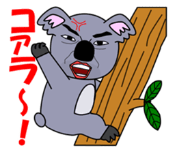 Puns zoo of the human face animals. sticker #4849008