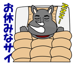 Puns zoo of the human face animals. sticker #4849037