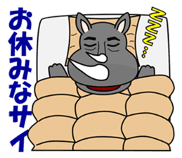 Puns zoo of the human face animals. sticker #4849037