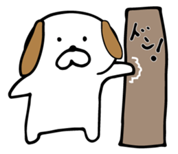 yuruyuru dog sticker #4849094