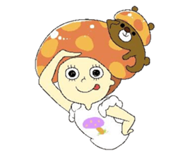 girl sticker 2 sticker #4849240