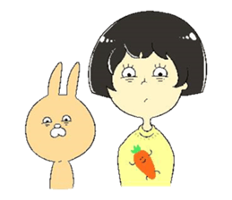 girl sticker 2 sticker #4849252