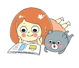 girl sticker 2 sticker #4849253