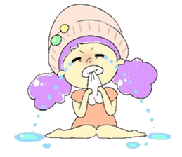 girl sticker 2 sticker #4849266