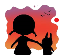 girl sticker 2 sticker #4849278