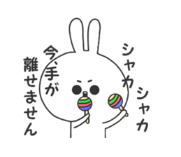 White rabbit.... sticker #4849537