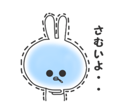 White rabbit.... sticker #4849551