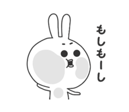 White rabbit.... sticker #4849554