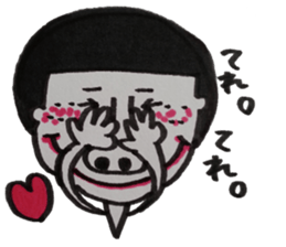 pig nose family sticker #4849575