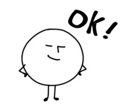 Mr.Poyomaru(english) sticker #4849848