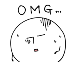 Mr.Poyomaru(english) sticker #4849868