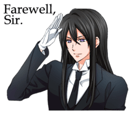 The loyal butler EN sticker #4849880