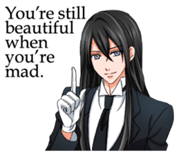 The loyal butler EN sticker #4849882