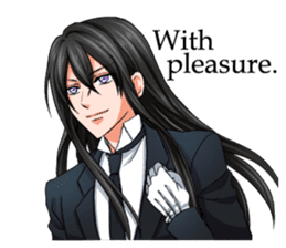 The loyal butler EN sticker #4849883