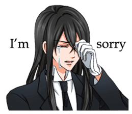 The loyal butler EN sticker #4849888