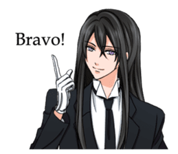 The loyal butler EN sticker #4849894