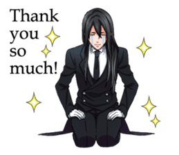 The loyal butler EN sticker #4849898