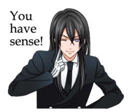 The loyal butler EN sticker #4849908