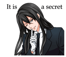 The loyal butler EN sticker #4849909