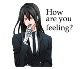 The loyal butler EN sticker #4849912