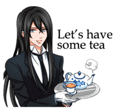 The loyal butler EN sticker #4849913