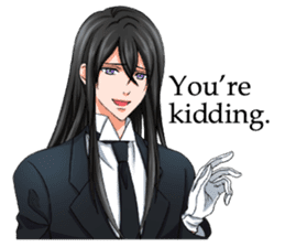 The loyal butler EN sticker #4849914